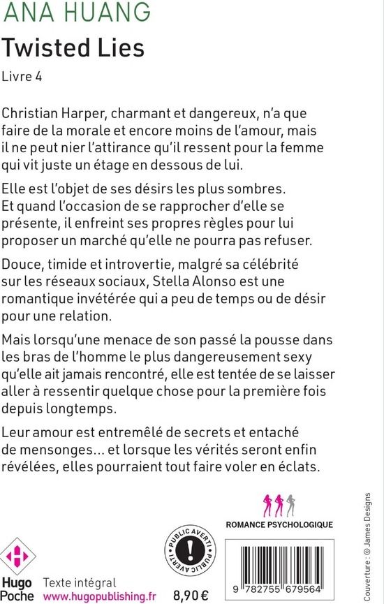 Quatrième de couverture de « TWISTED LIES - TOME 04 - VERSION FRANCAISE - TWISTED TOME 4 »