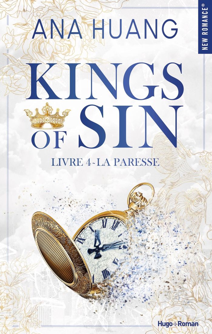 Couverture du livre « KINGS OF SIN - TOME 04 - VERSION FRANCAISE - LA PARESSE » de Ana Huang, librairie Les Contes Infusés à Corte