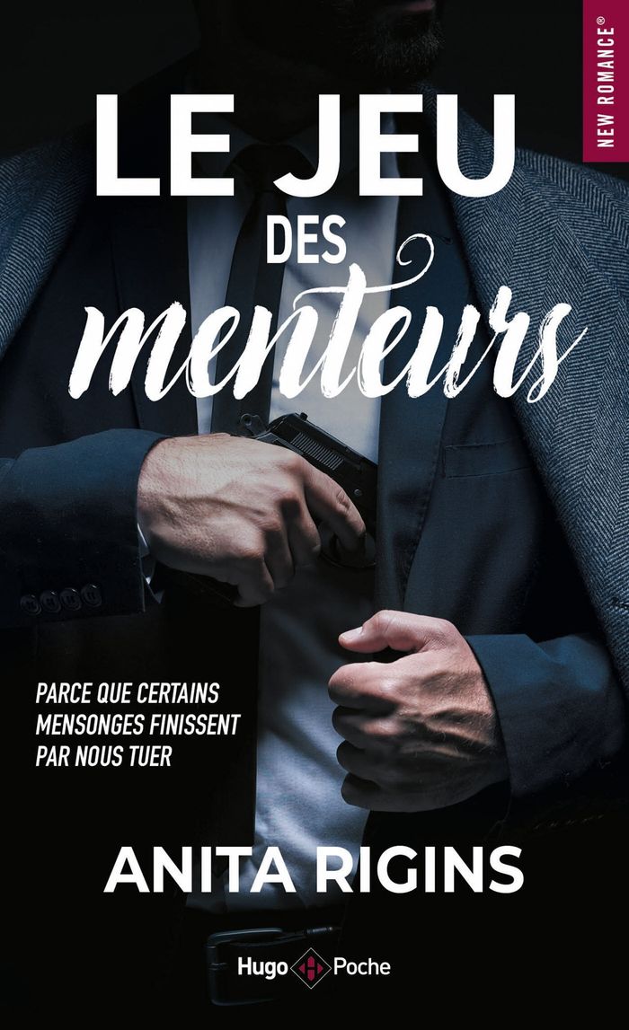 Couverture du livre « Le jeu des menteurs : parce que certains mensonges finissent par nous tuer » de Anita Rigins, librairie Les Contes Infusés à Corte