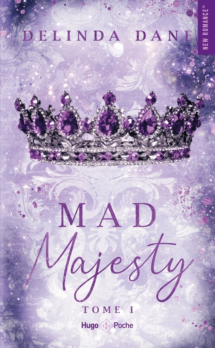 Couverture du livre « MAJESTY - T01 - MAD MAJESTY » de Delinda Dane, librairie Les Contes Infusés à Corte