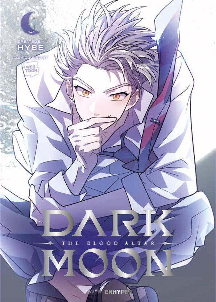 Couverture du livre « Dark moon : the blood altar », librairie Les Contes Infusés à Corte