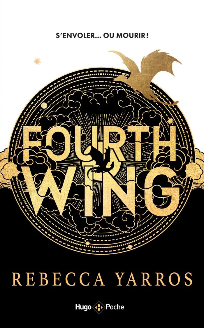 Couverture du livre « THE EMPYREAN - T01 - FOURTH WING - VERSION FRANCAISE - POCHE - THE EMPYREAN TOME 1 » de Rebecca Yarros, librairie Les Contes Infusés à Corte