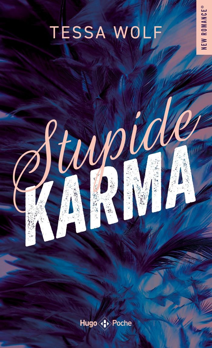 Couverture du livre « Stupide karma » de Tessa Wolf, librairie Les Contes Infusés à Corte