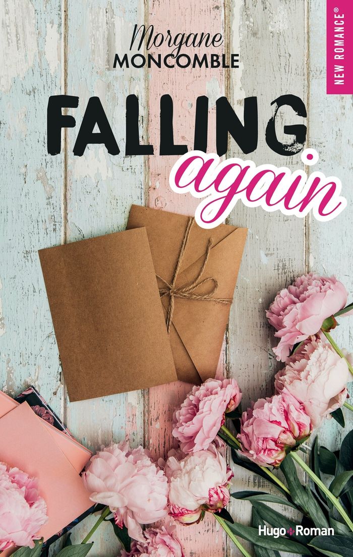 Couverture du livre « Falling again » de Morgane Moncomble, librairie Les Contes Infusés à Corte