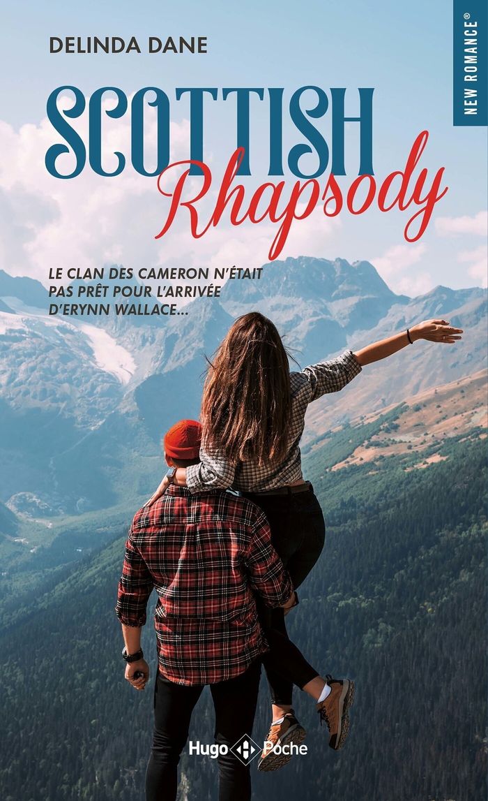 Couverture du livre « Scottish rhapsody » de Delinda Dane, librairie Les Contes Infusés à Corte