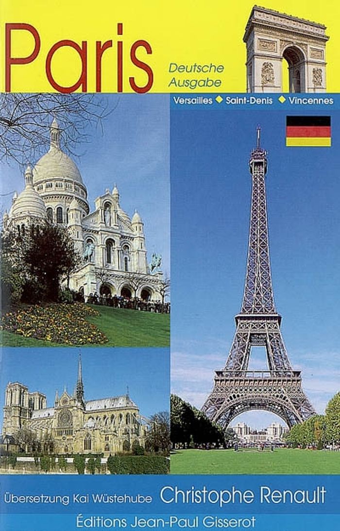 Couverture du livre « PARIS » de Christophe Renault, librairie Les Contes Infusés à Corte