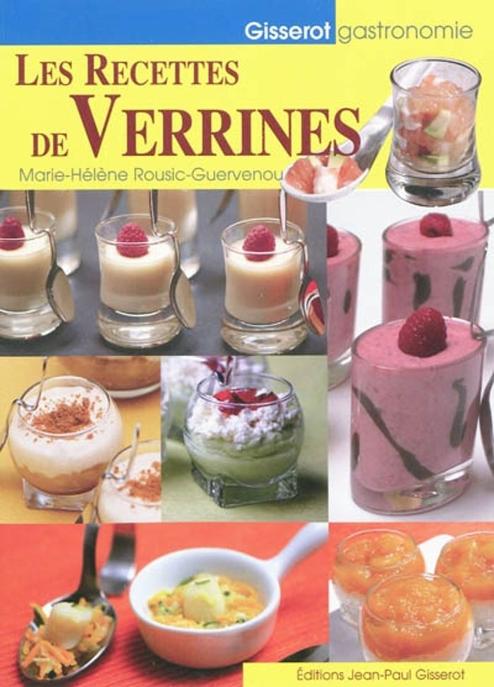 Couverture du livre « LES RECETTES DE VERRINES » de M-H Rousic-Guervenou, librairie Les Contes Infusés à Corte