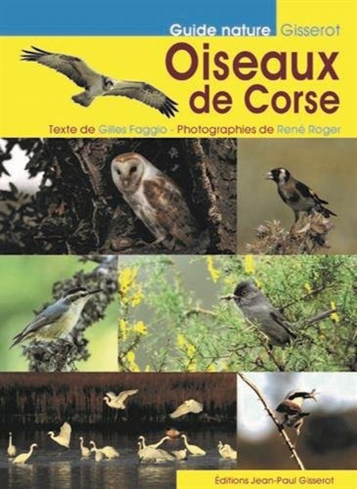 Couverture du livre « OISEAUX DE CORSE », librairie Les Contes Infusés à Corte