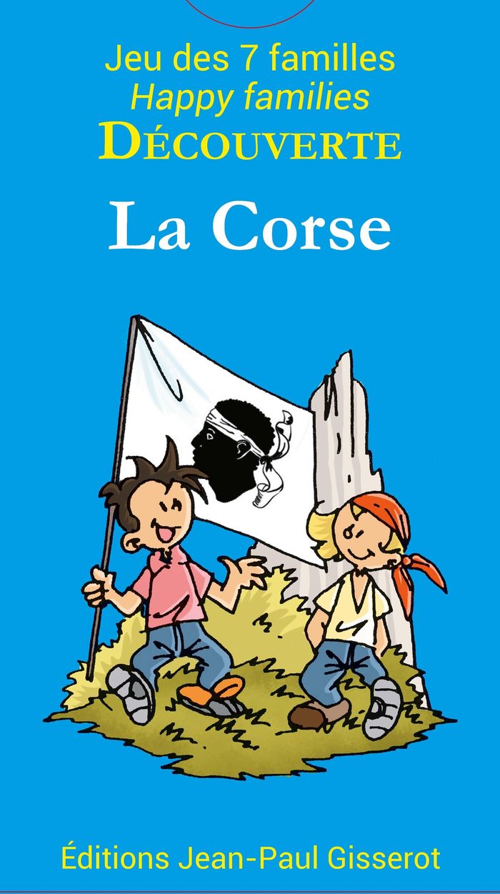 Couverture du livre « 7 FAMILLES DECOUVERTE : LA CORSE » de Laze/berge, librairie Les Contes Infusés à Corte