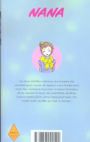 Quatrième de couverture de « NANA T12 - VOL12 »