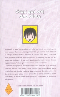 Quatrième de couverture de « CEUX QUI ONT DES AILES T06 - VOL06 »