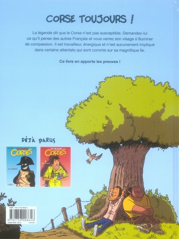Quatrième de couverture de « LES BLAGUES CORSES T02 JEUX DE MAINS - VOL02 »