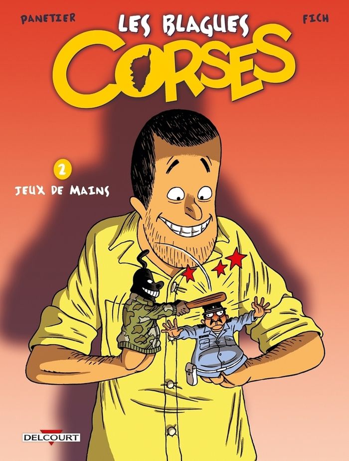 Couverture du livre « LES BLAGUES CORSES T02 JEUX DE MAINS - VOL02 », librairie Les Contes Infusés à Corte