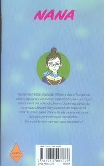Quatrième de couverture de « Nana »