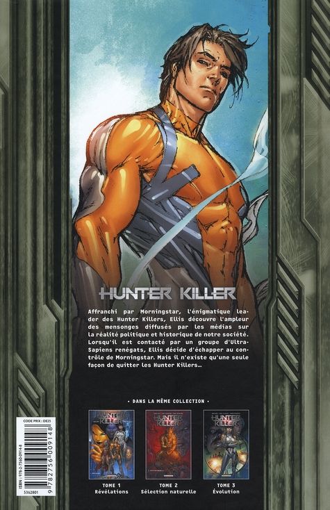 Quatrième de couverture de « HUNTER KILLER T03 EVOLUTION »