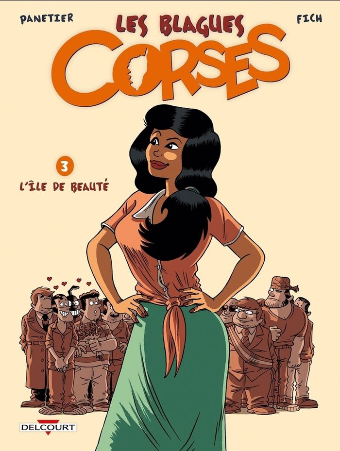 Couverture du livre « LES BLAGUES CORSES T03 L'ILE DE BEAUTE - VOL03 », librairie Les Contes Infusés à Corte