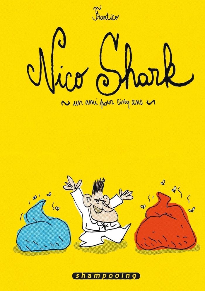 Couverture du livre « NICO SHARK, UN AMI POUR CINQ ANS », librairie Les Contes Infusés à Corte