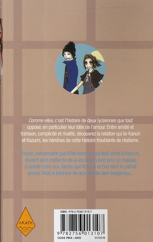 Quatrième de couverture de « COMME ELLES T05 - VOL05 »
