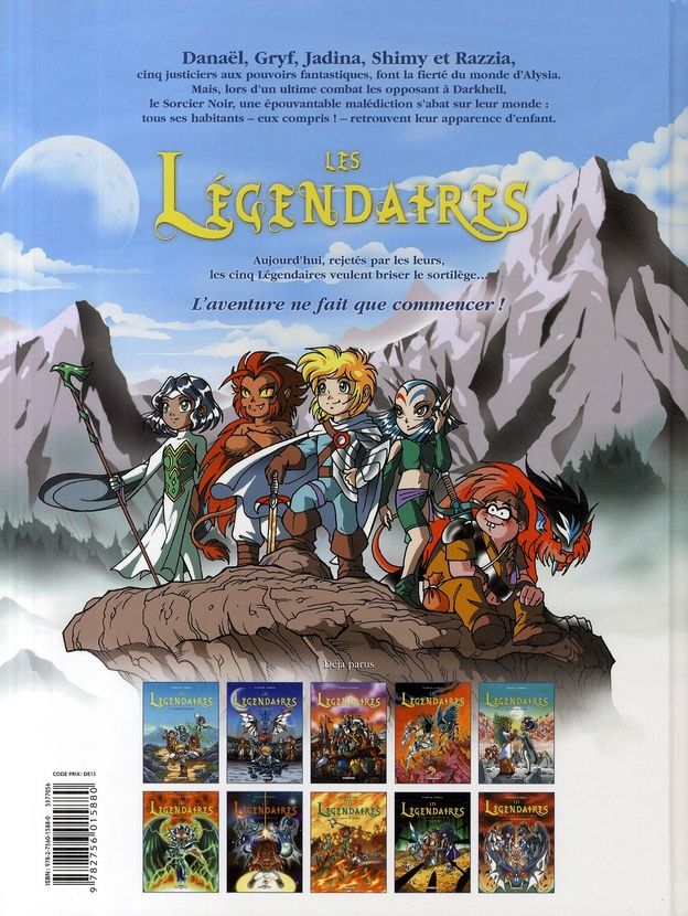 Quatrième de couverture de « La marque du destin »