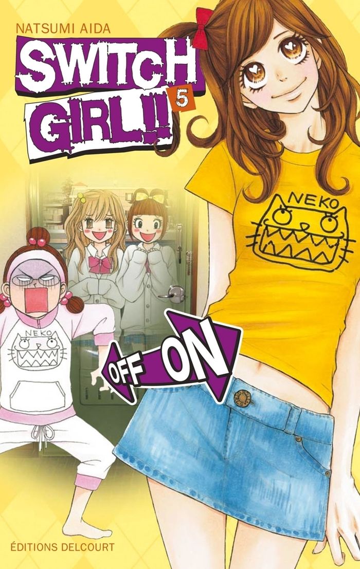 Couverture du livre « SWITCH GIRL !! T05 - VOL05 » de Natsumi Aida, librairie Les Contes Infusés à Corte