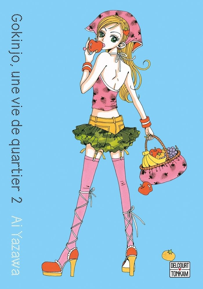 Couverture du livre « Gokinjo, une vie de quartier » de Ai Yazawa, librairie Les Contes Infusés à Corte