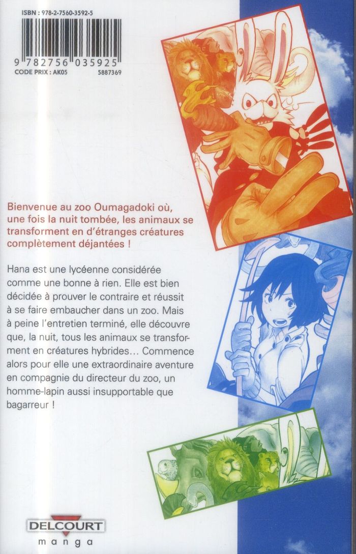 Quatrième de couverture de « Crazy zoo »