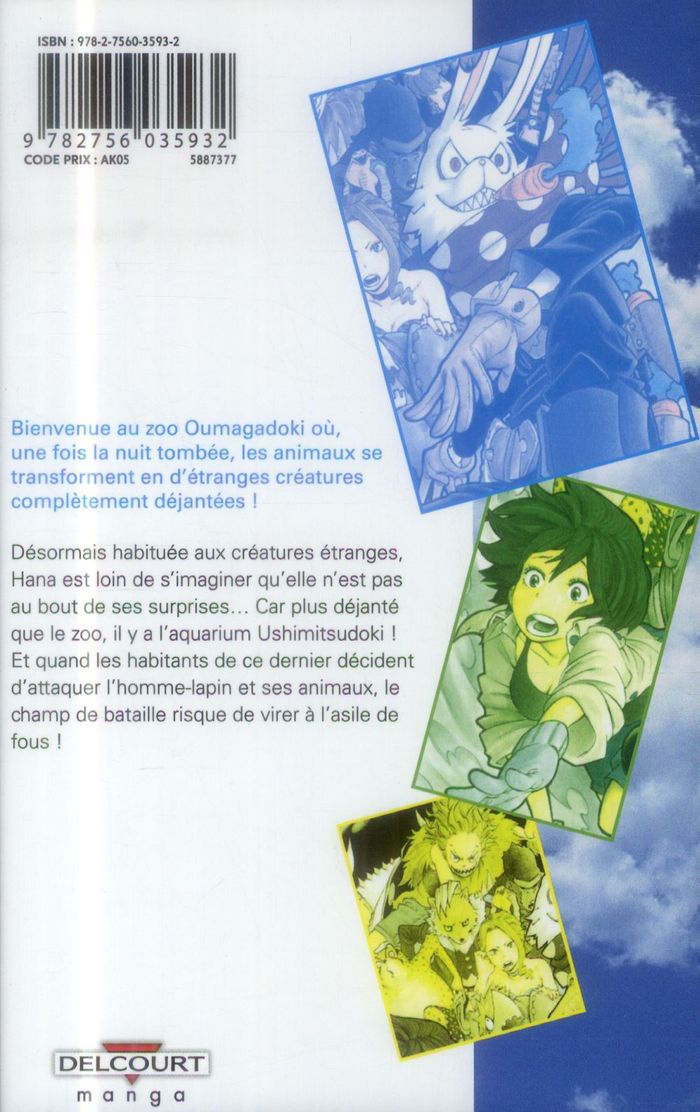 Quatrième de couverture de « Crazy zoo »
