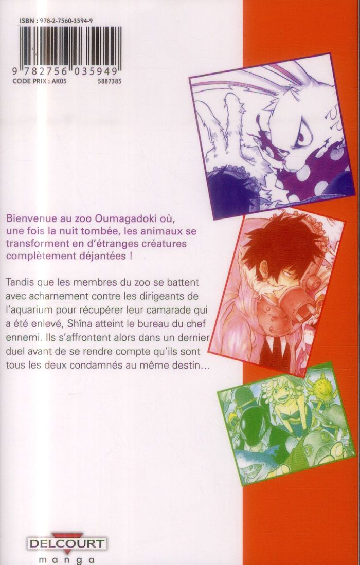 Quatrième de couverture de « Crazy zoo »