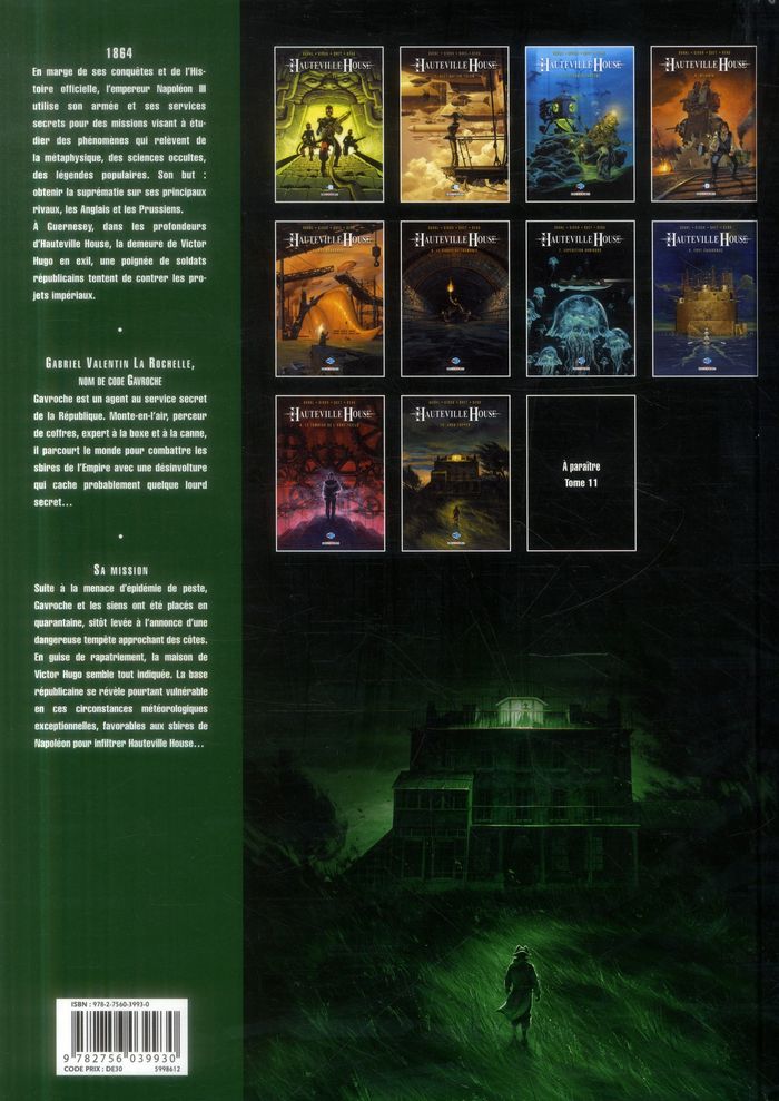 Quatrième de couverture de « HAUTEVILLE HOUSE T10 - JACK TUPPER - VOL10 »