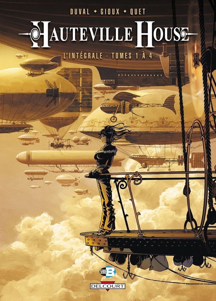 Couverture du livre « HAUTEVILLE HOUSE - INTEGRALE T01 A T04 » de Duval/gioux/quet, librairie Les Contes Infusés à Corte