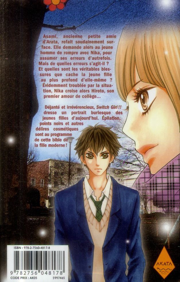 Quatrième de couverture de « SWITCH GIRL !! T22 - VOL22 »