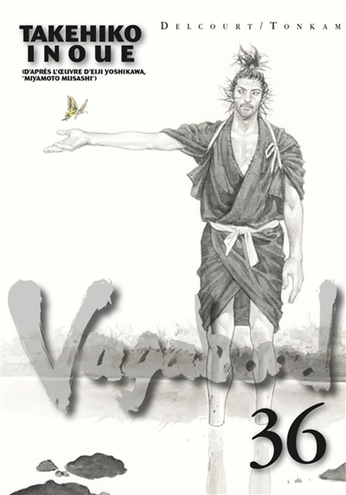 Couverture du livre « Vagabond » de Takehiko Inoue, librairie Les Contes Infusés à Corte