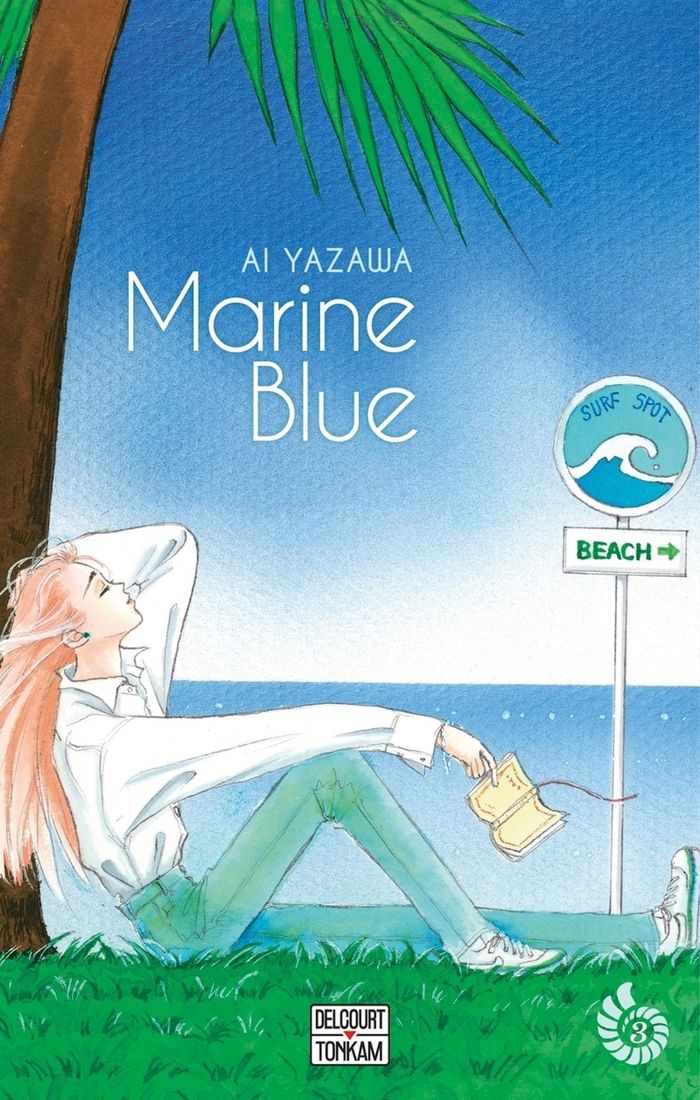 Couverture du livre « Marine blue » de Ai Yazawa, librairie Les Contes Infusés à Corte