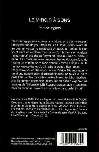 Quatrième de couverture de « LE MIROIR A SONS »