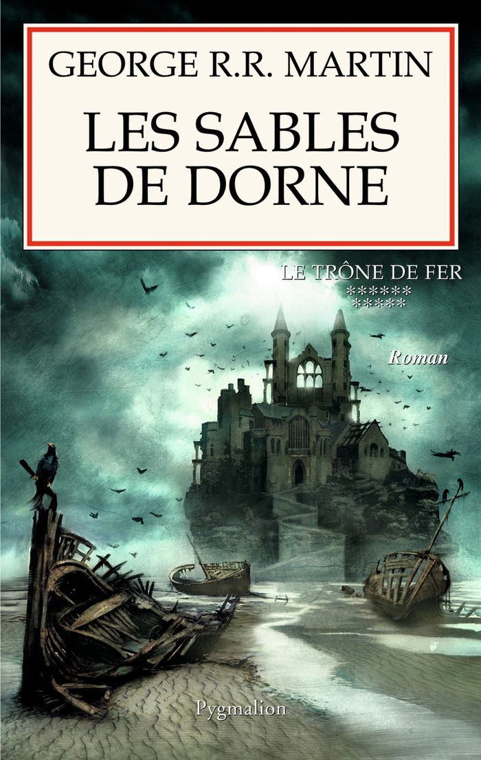Couverture du livre « Les sables de Dorne : roman » de George R. R. Martin, librairie Les Contes Infusés à Corte