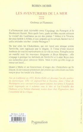 Quatrième de couverture de « Ombres et flammes : roman »
