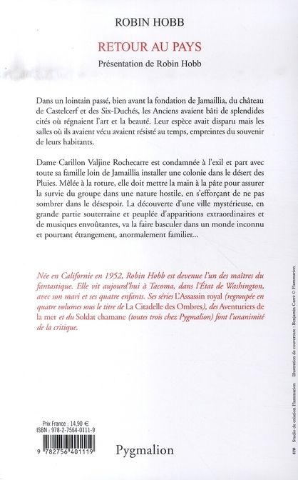 Quatrième de couverture de « Retour au pays »