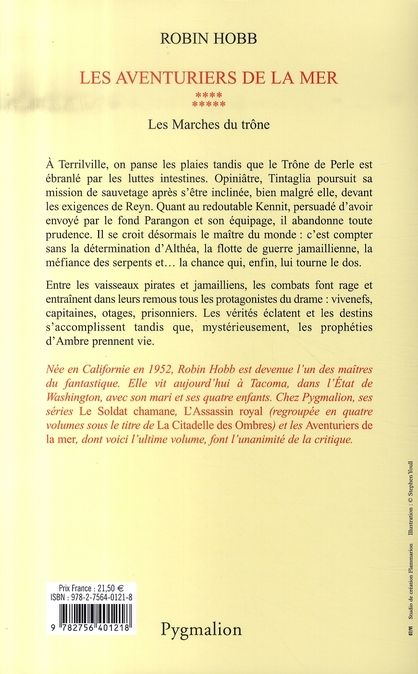 Quatrième de couverture de « Les marches du trône : roman »