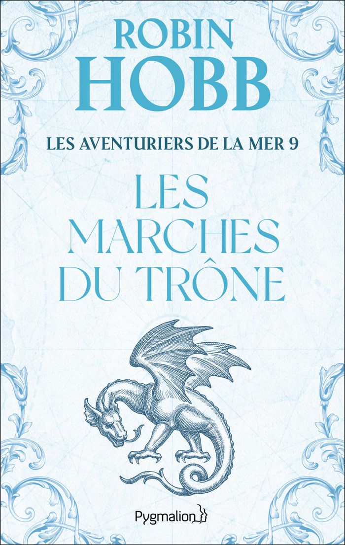 Couverture du livre « Les marches du trône : roman » de Robin Hobb, librairie Les Contes Infusés à Corte