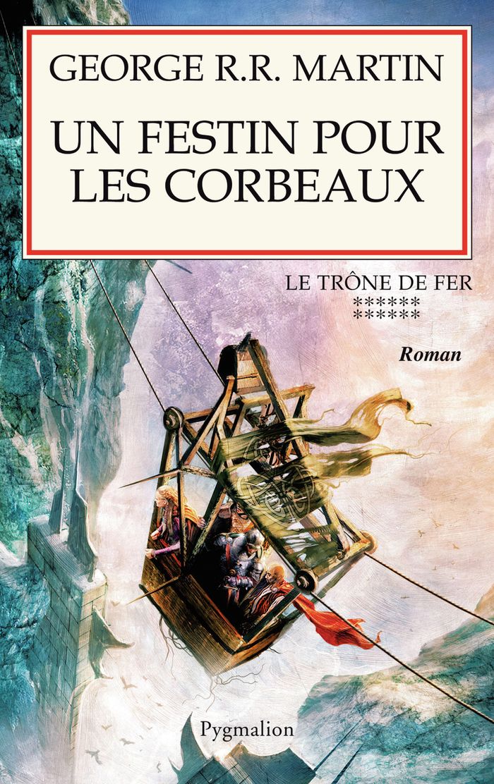 Couverture du livre « Un festin pour les corbeaux : roman » de George R. R. Martin, librairie Les Contes Infusés à Corte