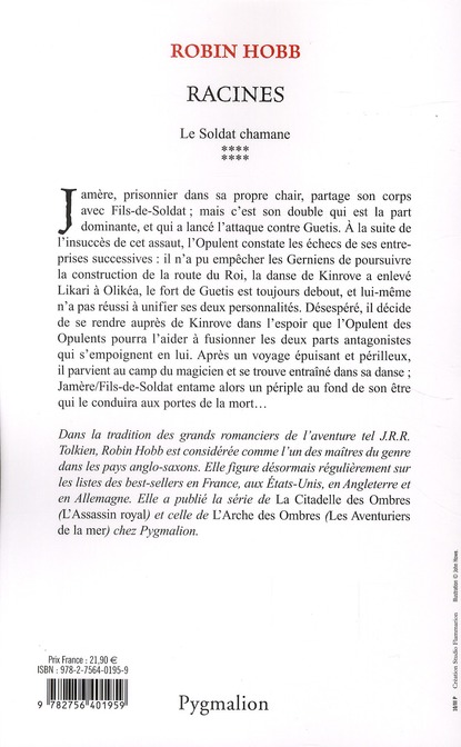Quatrième de couverture de « Racines : roman »