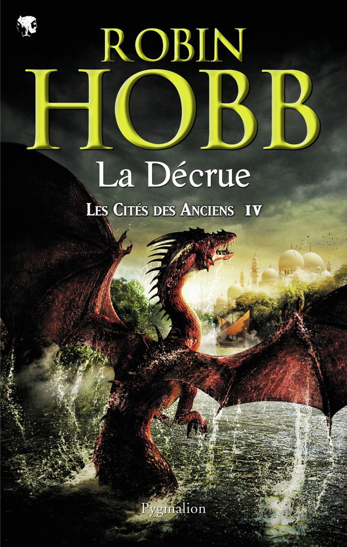 Couverture du livre « La décrue : roman » de Robin Hobb, librairie Les Contes Infusés à Corte