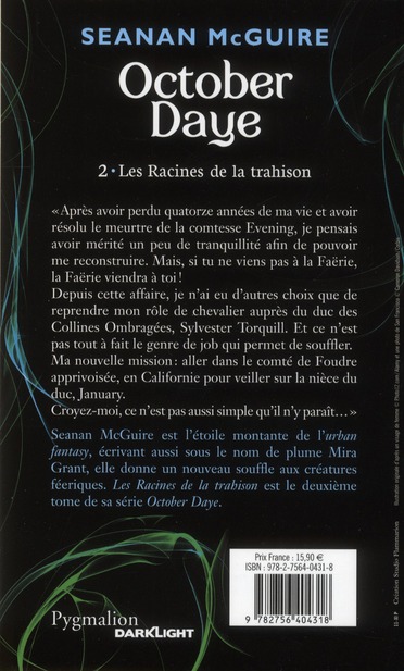 Quatrième de couverture de « OCTOBER DAYE - T02 - LES RACINES DE LA TRAHISON »