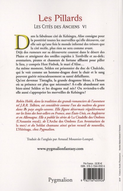 Quatrième de couverture de « Les pillards : roman »