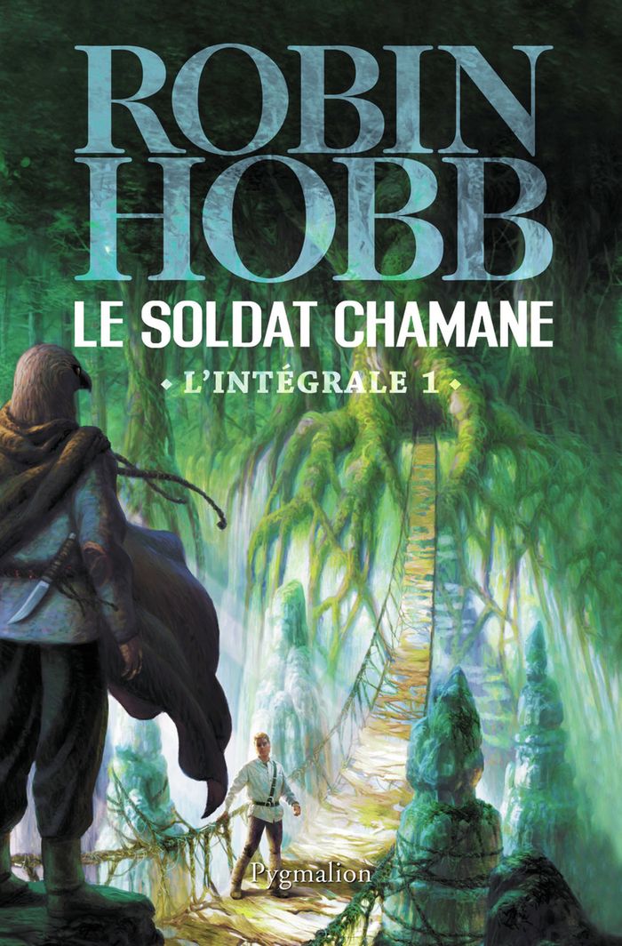 Couverture du livre « Le soldat chamane : roman » de Robin Hobb, librairie Les Contes Infusés à Corte