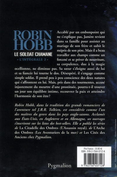 Quatrième de couverture de « Le soldat chamane : roman »