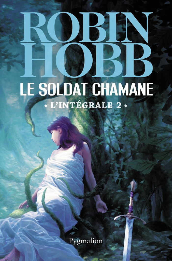 Couverture du livre « Le soldat chamane : roman » de Robin Hobb, librairie Les Contes Infusés à Corte