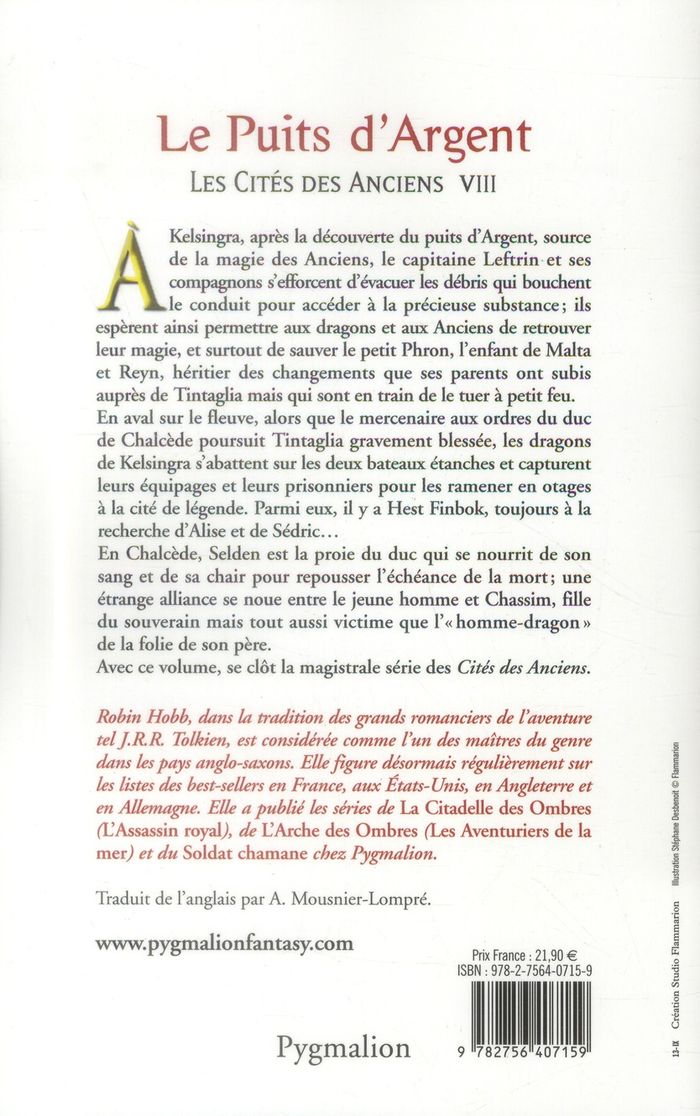 Quatrième de couverture de « Le puits d'argent : roman »