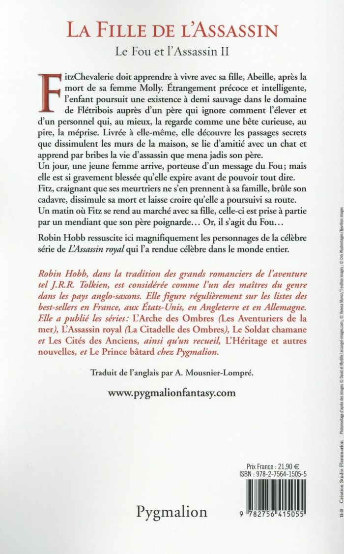 Quatrième de couverture de « La fille de l'assassin : roman »
