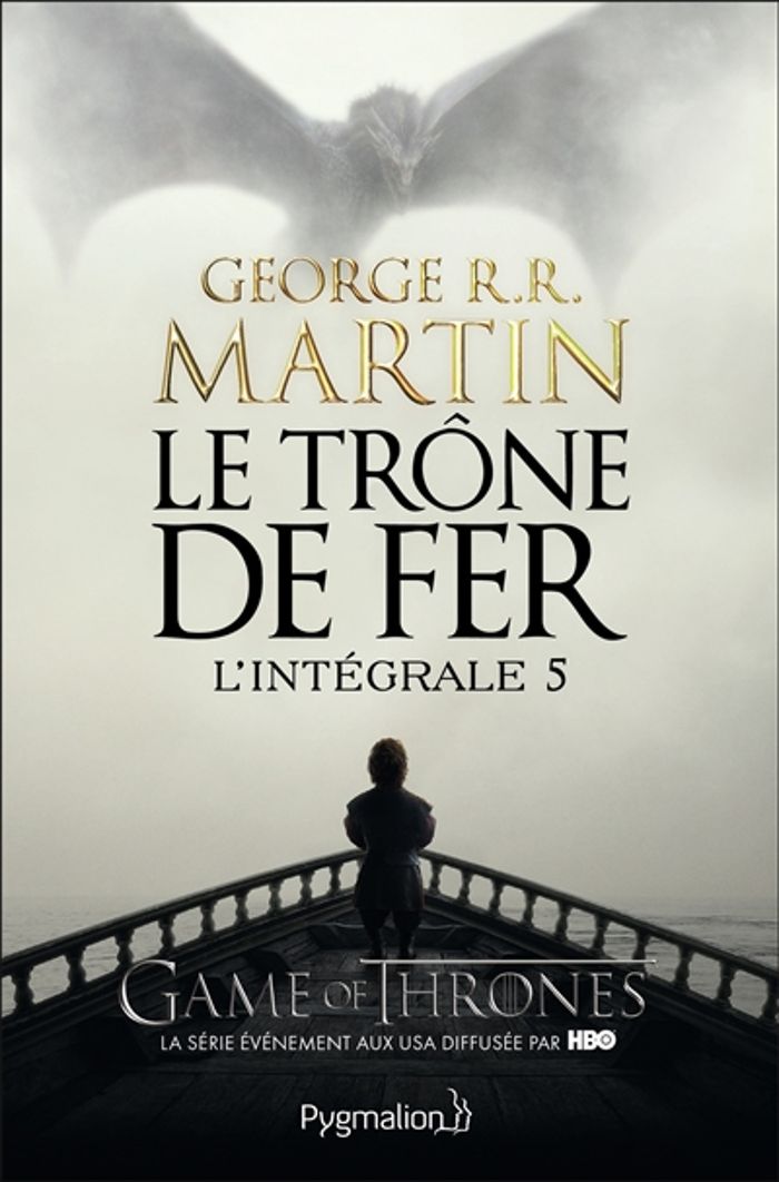 Couverture du livre « Le trône de fer : roman » de George R. R. Martin, librairie Les Contes Infusés à Corte